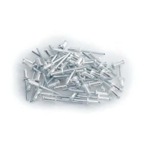 Set 50 Rivetti In Alluminio Graf Per Portatarga - Argento