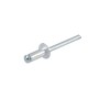 Set 50 Rivetti In Alluminio Graf Per Portatarga - Argento