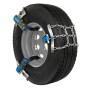 SNOW CHAINS BY SECTORS - (6 pieces total - 3 pieces for wheel)