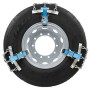 SNOW CHAINS BY SECTORS - (6 pieces total - 3 pieces for wheel)