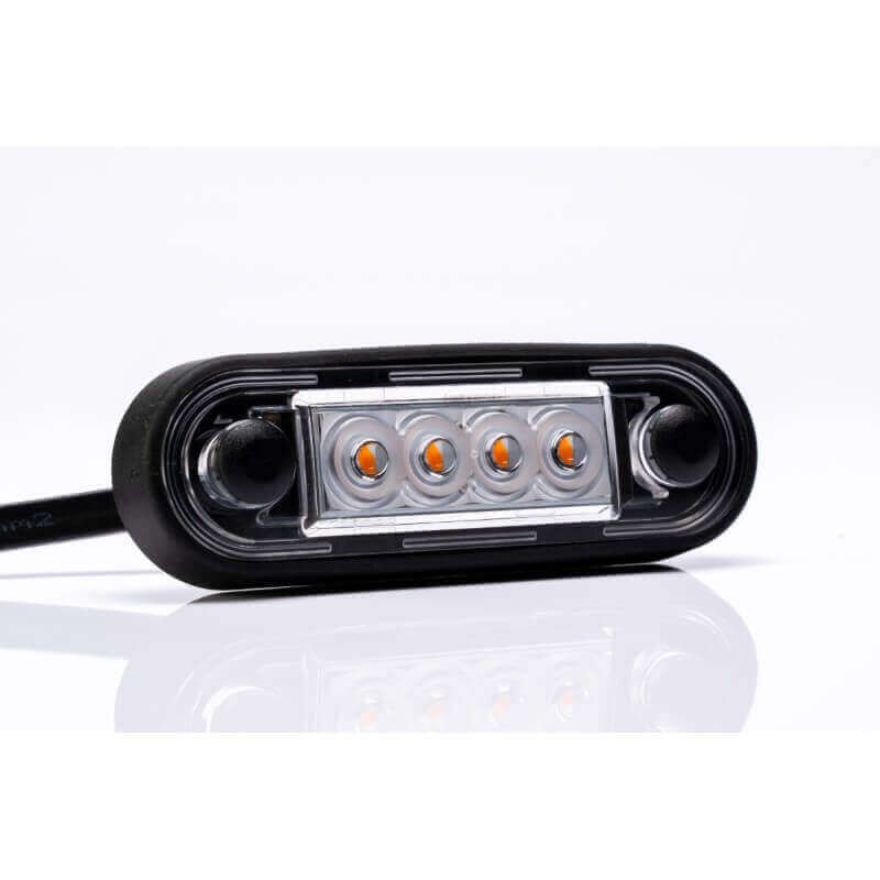 Qiping 4 Pcs Feux de Gabarit LED 12V/24V Orange avec Réflecteur, Feux de  Position Latéraux pour Remorque, Voiture, Camion, Caravane, RV  (Jaune/Ambre) : : Auto et Moto