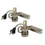 Kit Trasformazione H4 Led Luce Bianca 12-24V 45W Camion - Autocarri