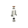 Kit Trasformazione H4 Led Luce Bianca 12-24V 45W Camion - Autocarri