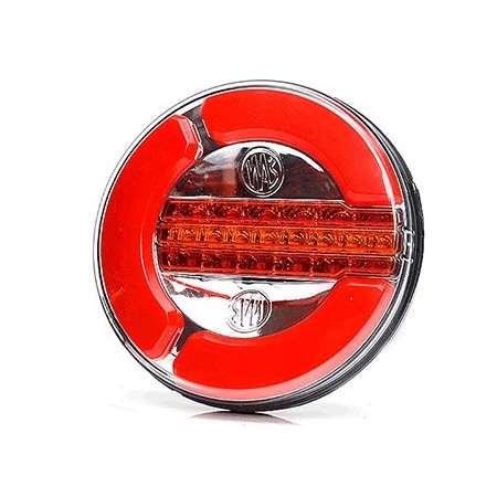 Rear Lamp Full Led Round Dynamic Indicator 12/24V