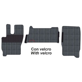 SET CARPETS IVECO EUROCARGO. MADE IN ITALY. KIT COMPOSED OF 3