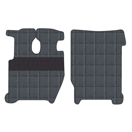 SET CARPETS IVECO EUROSTAR. MADE IN ITALY. KIT COMPOSED OF 2