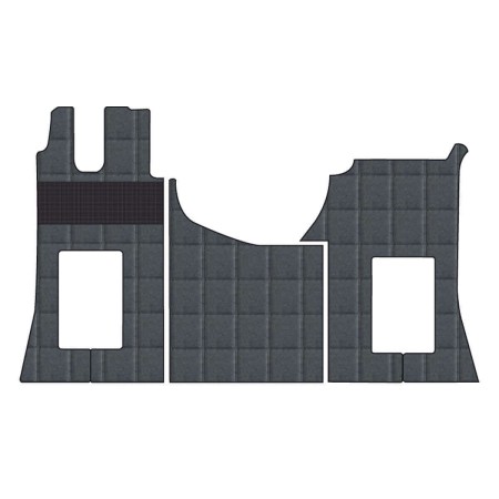 JUEGO DE ALFOMBRAS PARA MERCEDES ACTROS DESDE '12 CABINA GIGA