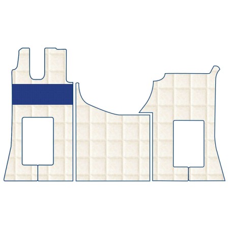 TEPPICH SET MERCEDES ACTROS VON '12 KABINE GIGA SPACE - BIG