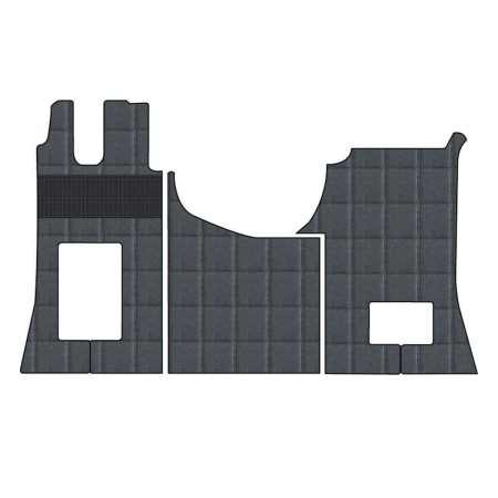 ENSEMBLE DE TAPIS MERCEDES ACTROS DE '12 CABINE GIGA SPACE -