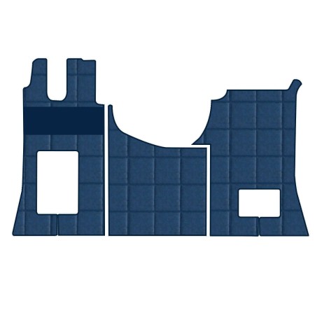 SET CARPETS MERCEDES ACTROS FROM '12 CABIN GIGA SPACE - BIG