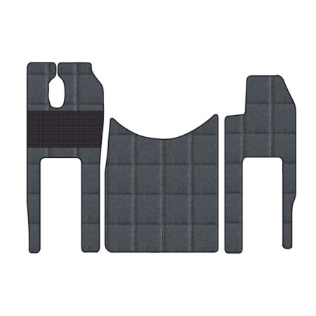 SET CARPETS MERCEDES ACTROS FROM '02 TO '07 FROM '08 TO '11
