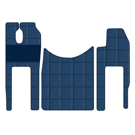 SET CARPETS MERCEDES ACTROS FROM '02 TO '07 FROM '08 TO '11