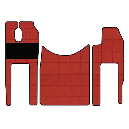 SET CARPETS MERCEDES ACTROS FROM '02 TO '07 FROM '08 TO '11