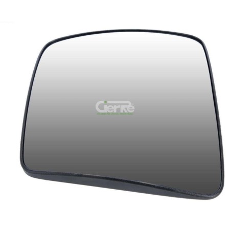 WIDE MIRROR GLASS LEFT. Driver side. SUITABLE TO SCANIA SERIE R