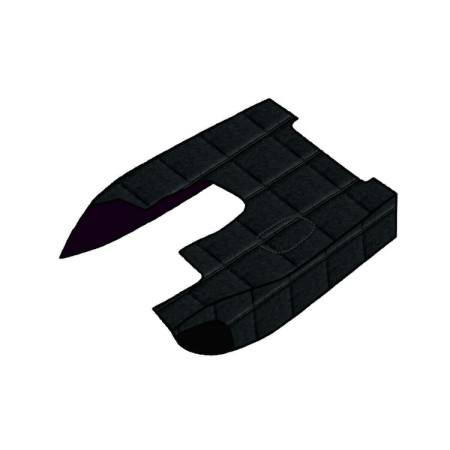 Copricofano Scania Serie R Nero