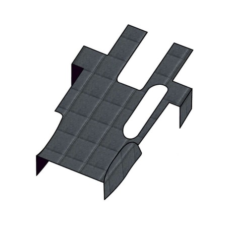 Copricofano Man Tga Cabina Xl/Xlx/Xxl Grigio