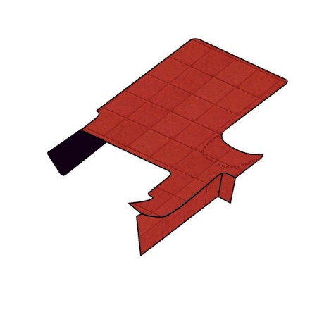 Copricofano Man Tgx Con Cassetti Rosso