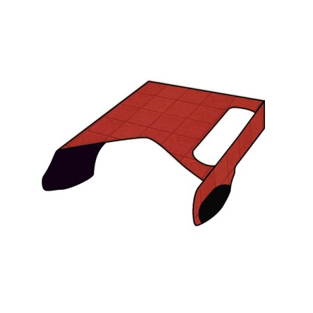 Copricofano Renault Premium Dal '06 Rosso