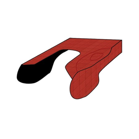 Copricofano Daf Cf Fino Al '12 Rosso