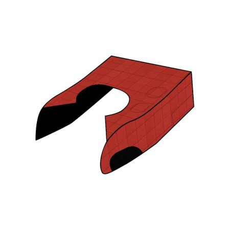 Copricofano Daf Xf 95 Rosso