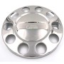 Anello Coprimozzo 10 Fori Acciaio Inox Cerchi In Lega Camion - Rimorchio