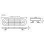 Orange Flashing Light Bar 48 Led 12/24V Truck - Tow Truck
