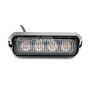 LAMPE CLIGNOTANTE LED ORANGE STROBOSCOPIQUE 12/24V