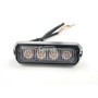 Lampeggiante Led Strobo Arancio 12/24V Camion - Carroattrezzi