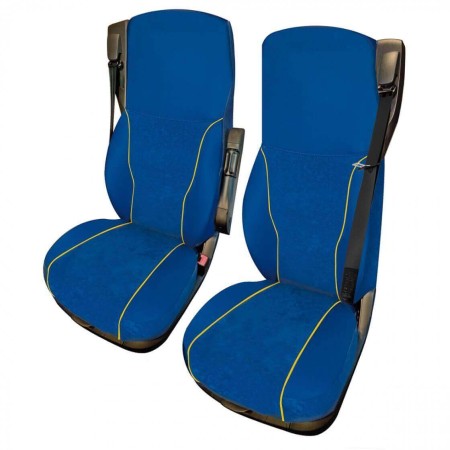 Seat Covers For Daf Xf From 2022 - Xg - Xg+ Blues
