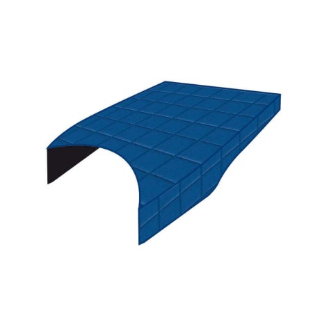 Tapis De Cache Moteur Daf Xf 2022 Bleu Clair