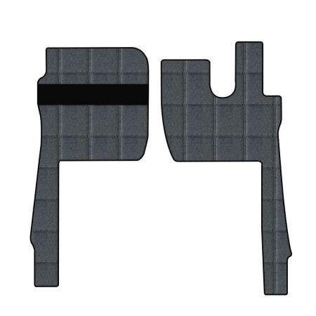 SET CARPETS FORD F-MAX GRAYS