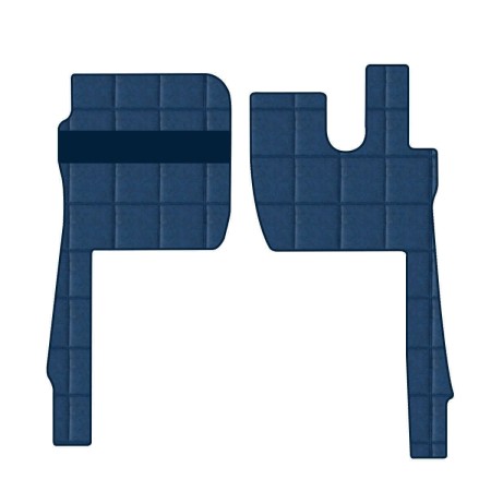 JUEGO DE ALFOMBRAS FORD F-MAX AZUL