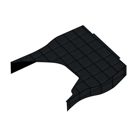 MOTORTUNNELABDECKUNG FORD F-MAX SCHWARZ