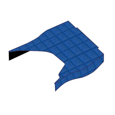 TAPIS DE CACHE MOTEUR FORD F-MAX BLEU CLAIR