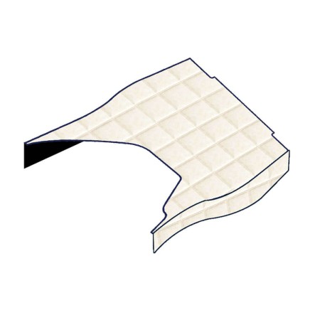 CUBIERTA DEL MOTOR FORD F-MAX BEIGE