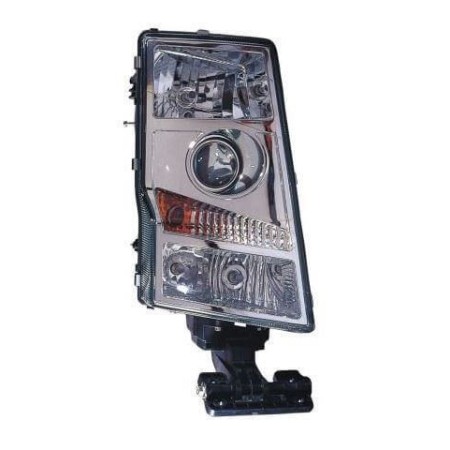 HEADLAMP RIGHT SQUARE CONNECTOR. Passenger side. Manual