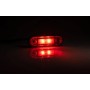 Fanalino Ingombro Da Incasso 2 Led Rosso 24V Camion