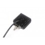 Faro Lavoro 16 Led Quadrato Con Interruttore 12 V/ 24V