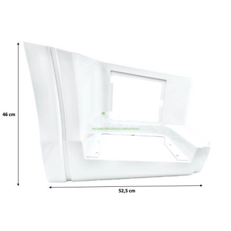 STEPWELL CASE RIGHT PAINTED WHITE. SUITABLE TO IVECO S WAY.
