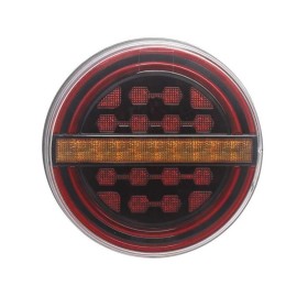 Taillight Hamburger Full Led Round 12/24v - Trailers - Trucks