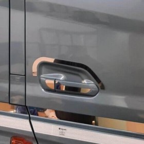 Contorno E Inserto Maniglie Acciaio Inox Ford F-Max