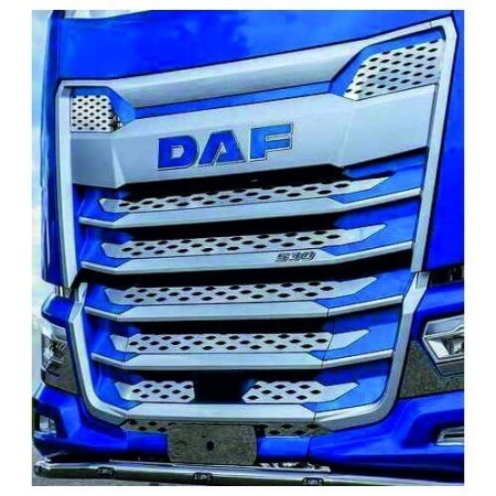 PERFILES EXTERNOS PARA MASCARA INFERIOR INOX DAF XF - XG - XG+