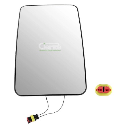 Left Mirror Glass Iveco Stralis 2001 - Eurocargo - Eurotech