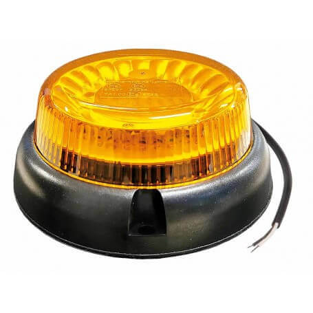 LED-Rundumblinklicht Gelb Flexibles DIN-Mastmontage-Traktor-LED