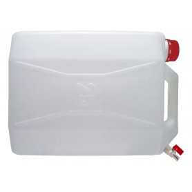 Deposito agua 20 litros rectangular grifo plástico sin soporte metálico —  Recambiosdelcamion