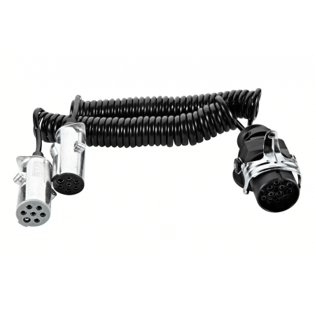 CORDON DOUBLE 15 PÔLES - 2 X 7 PÔLES TERMINAUX MÉTALLIQUES