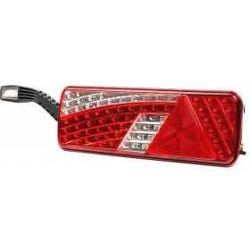 Rear Lamp Left With Side Marker Full Led Trailer 24V