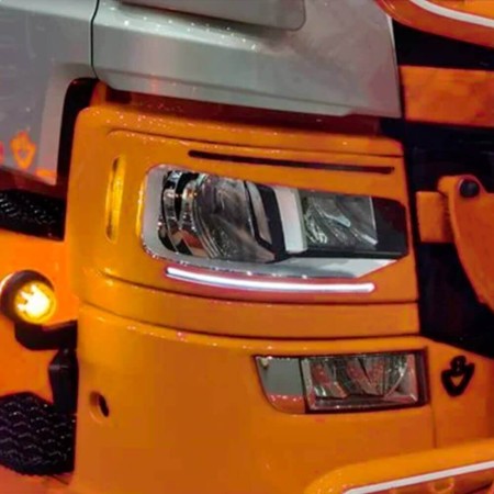 Paar Augenlider Für Scheinwerfer Scania S - R - G - P