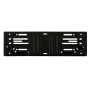 Black Steel Front License Plate Holder