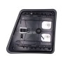WIDE ANGLE MIRROR GLASS HEATED RIGHT. Passenger side. Thermic.